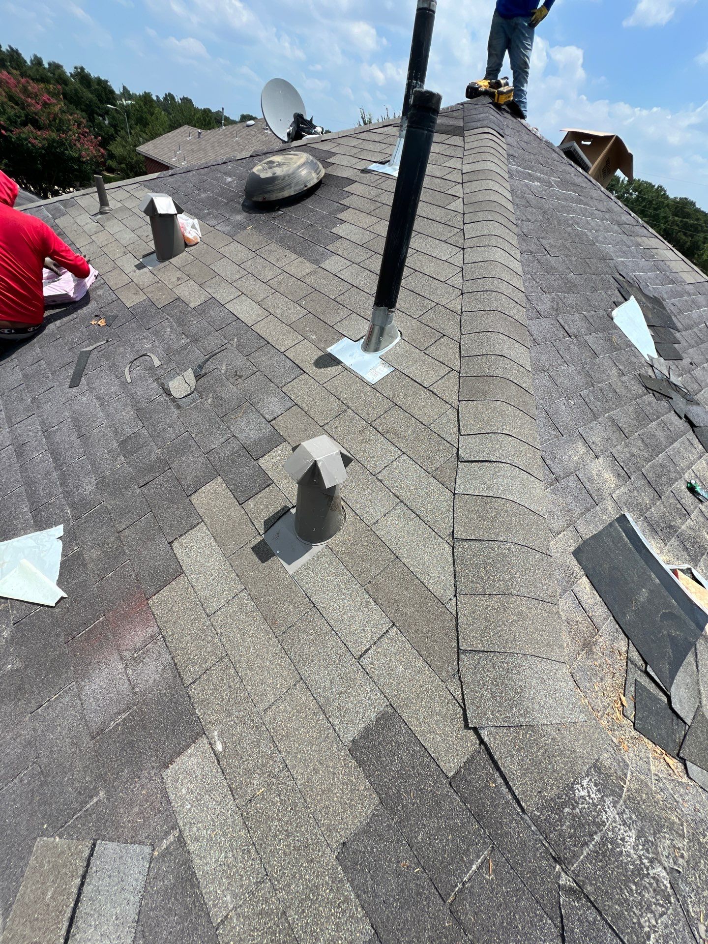 Residential Roofing Repair using Owen's Corning Duration (Lifetime) Shingles by Roof Repair Services LLC