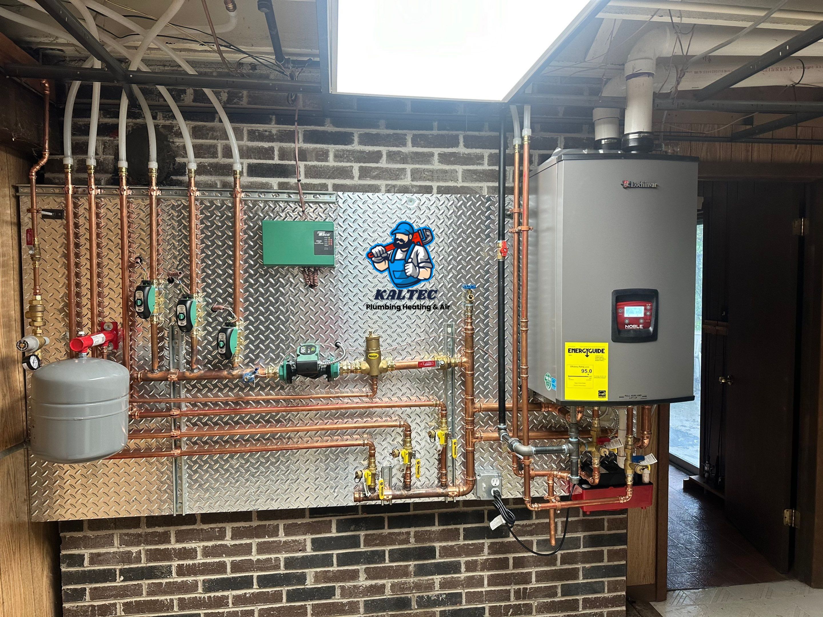 Combi Boiler Install by Kaltec Heating & Cooling