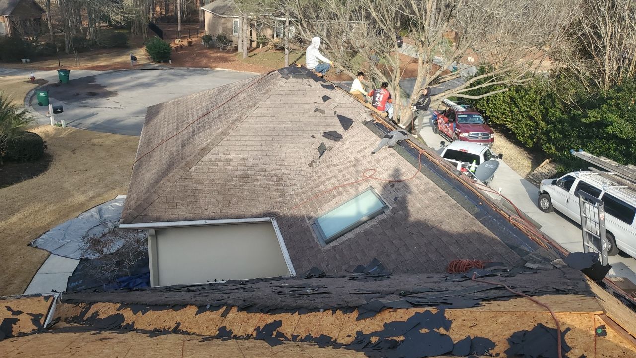 Residential Roofing Installation using Owens Corning by Inspector Roofing and Restoration