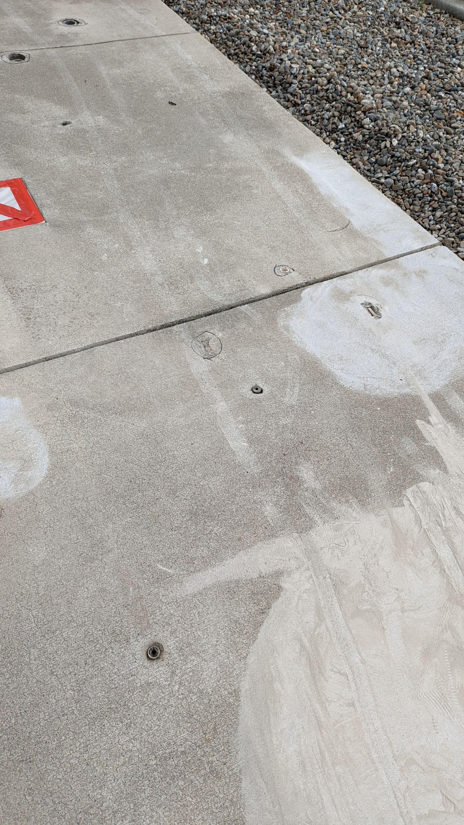 Garage Transformation using Domino for Garage and Pecan for Pool Deck by Croc Coatings, LLC