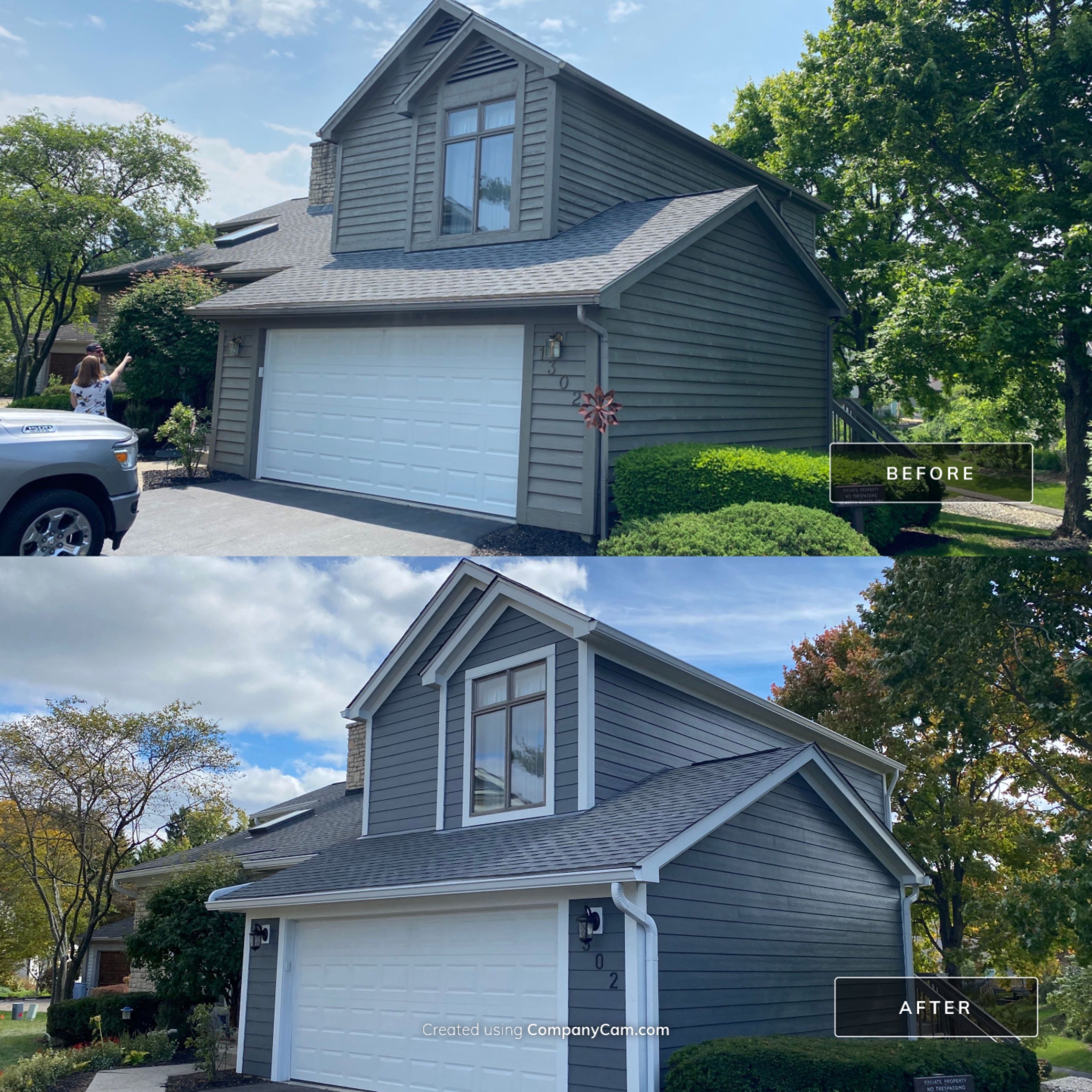 Siding Installation using James Hardie Fiber Cement Lap Siding by Best Exteriors Inc