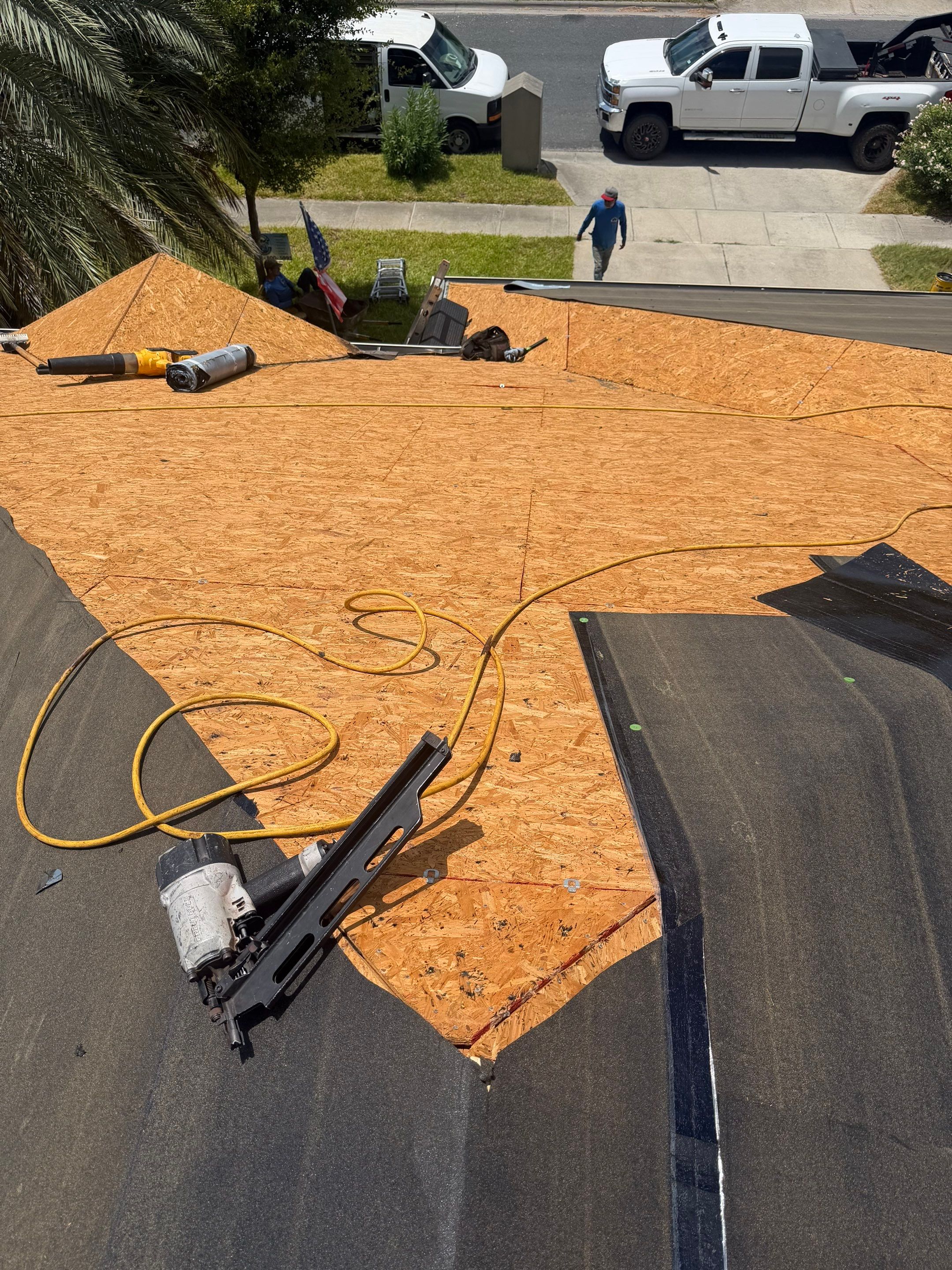New Roof with better Ventilation  by Bayfront Roofing and Construction