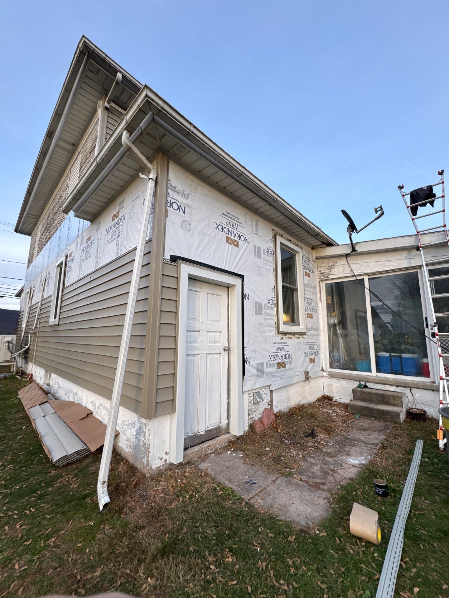 Vinyl Siding and Gutter Replacement in Hegins by Esh Builders