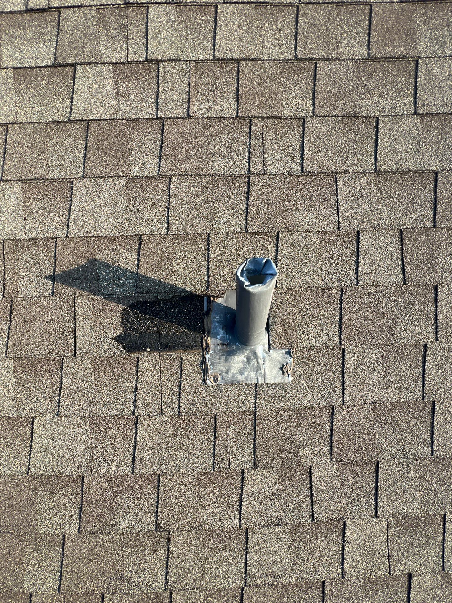 Hail Damage using Owen's Corning Duration (Lifetime) Shingles by Roof Repair Company
