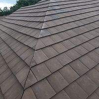 Westlake Saxony Slate 900 Mansard Brown by Total Roofing System The Metal Roof Experts