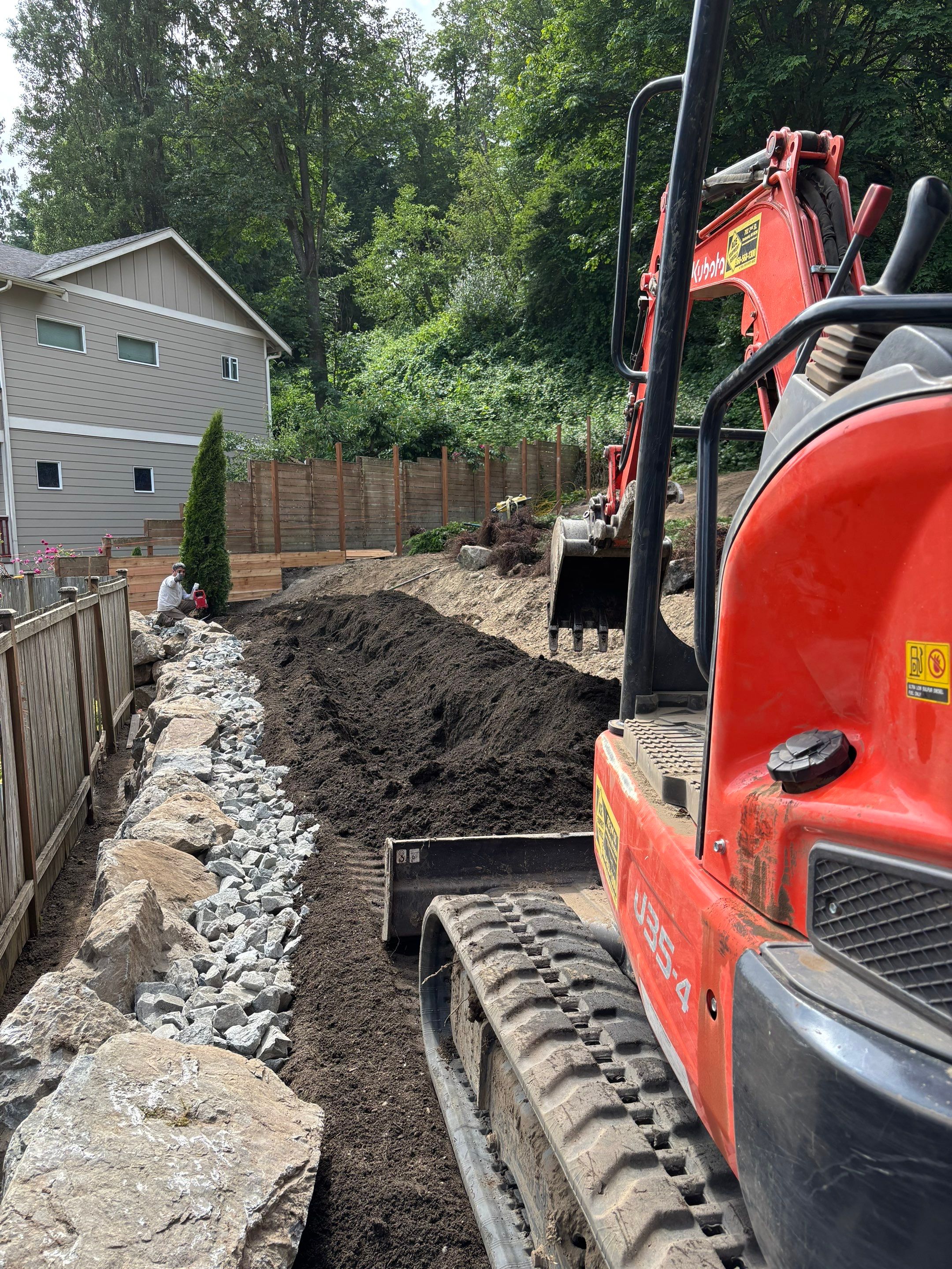Maple Ave Renovation by Pacific Pine Landscape