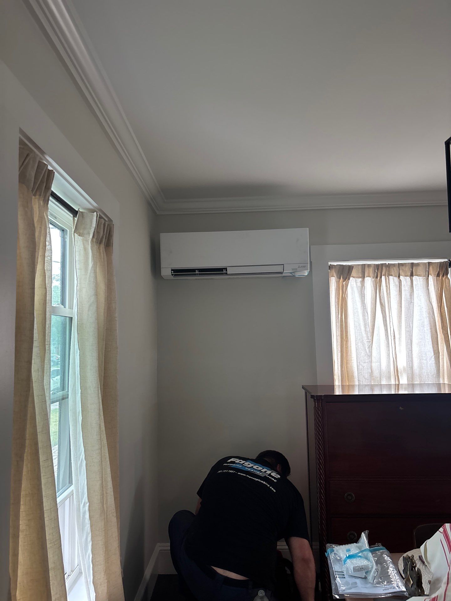 Mitsubishi Mini Split Replacement — Marblehead, MA by FAGONE MECHANICAL