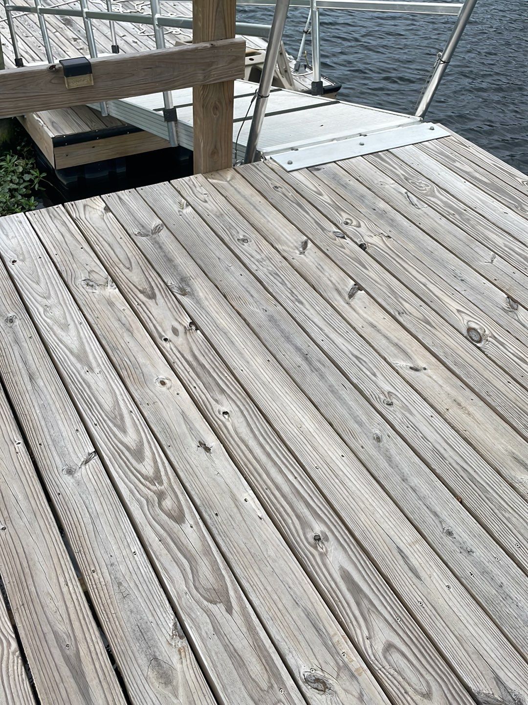 Dock using Wood Sealant by DuraSeal