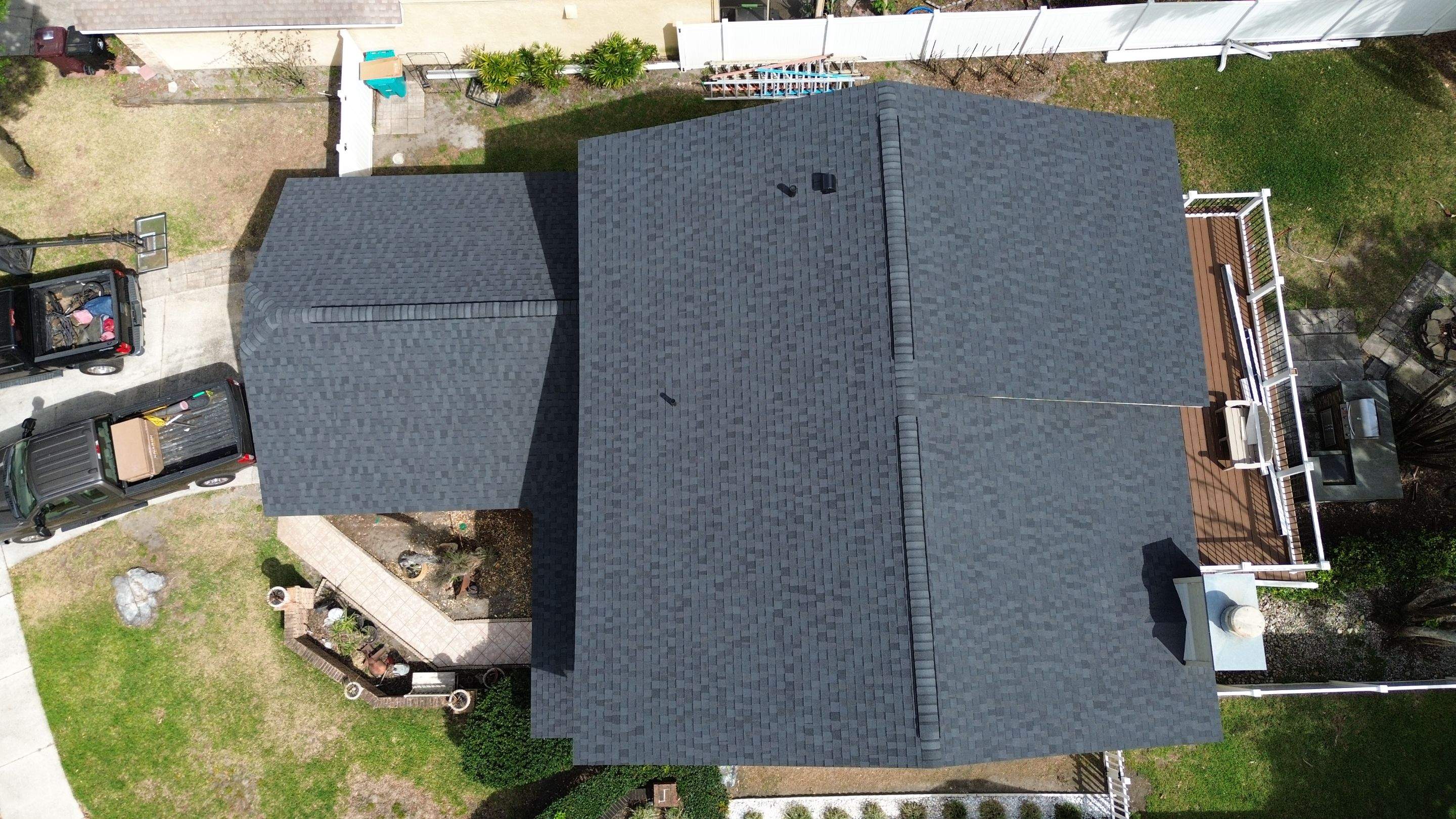 Shingle reroof in Orlando FL by Gold Key Roofing