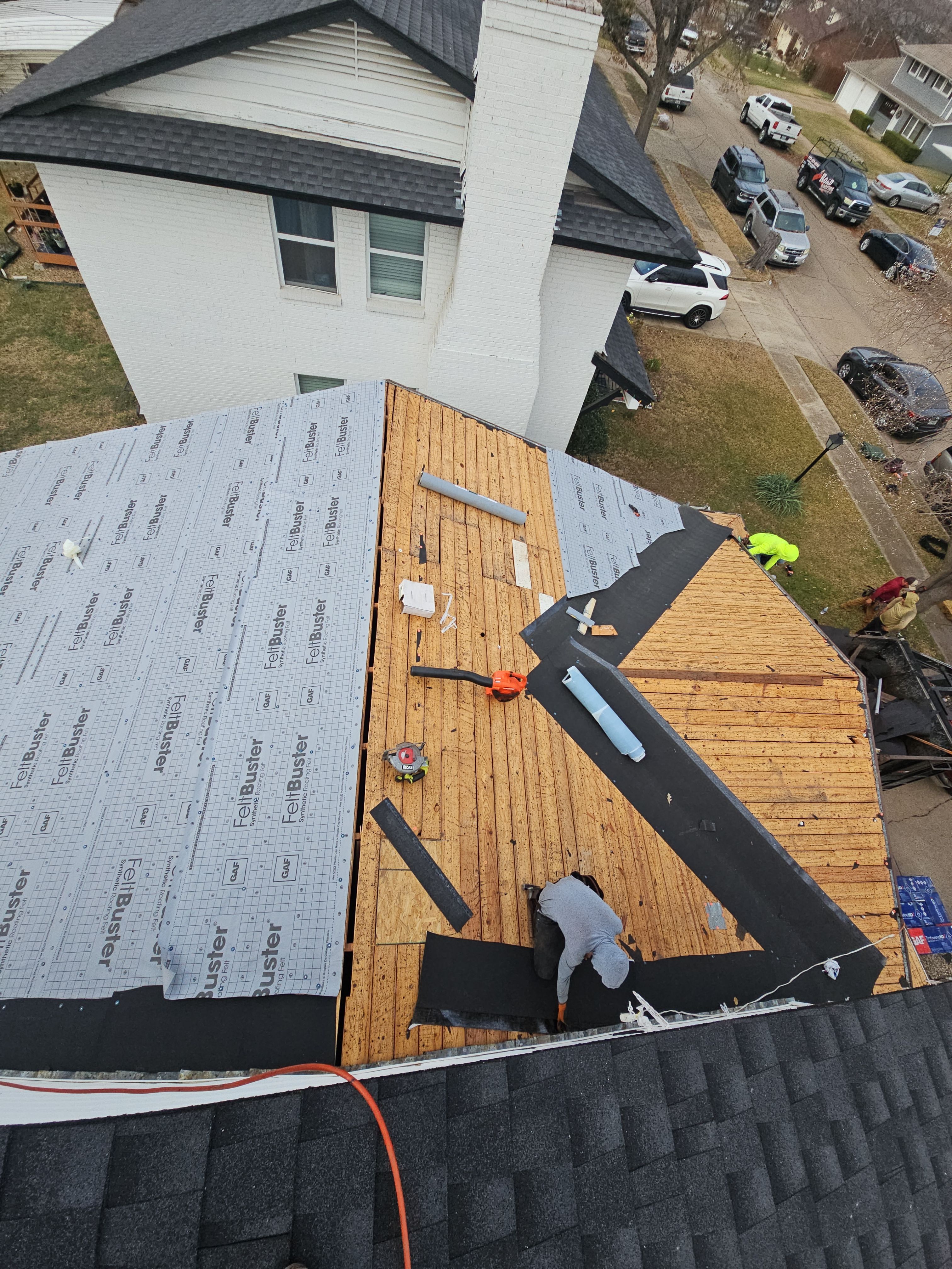 Premium GAF Roof Replacement & Ridge Vent Conversion in Garland, TX by road roofing llc