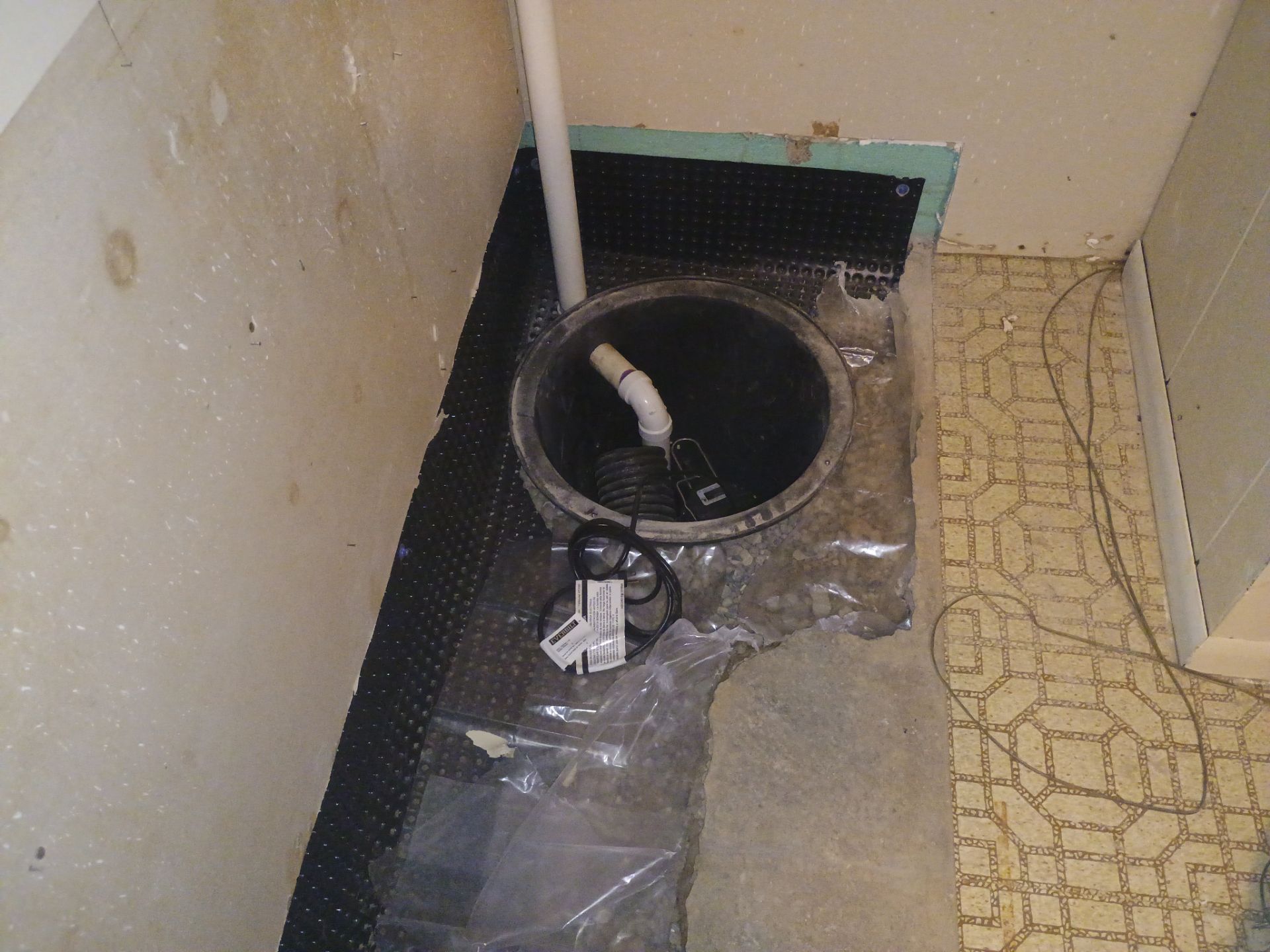 Tara’s Corner Drainage Fix by Waterproofing Northeast