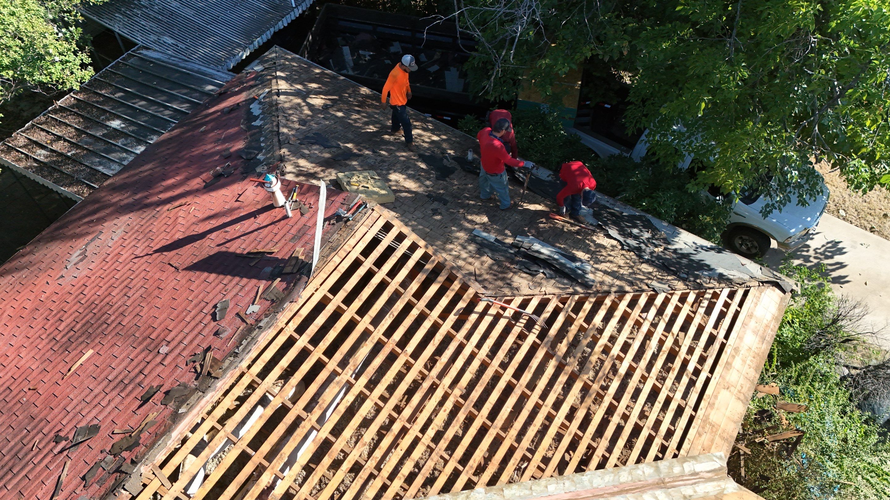 Full Roof Replacement and Re-Decking Project in Dallas by Armor Roofing | Exteriors