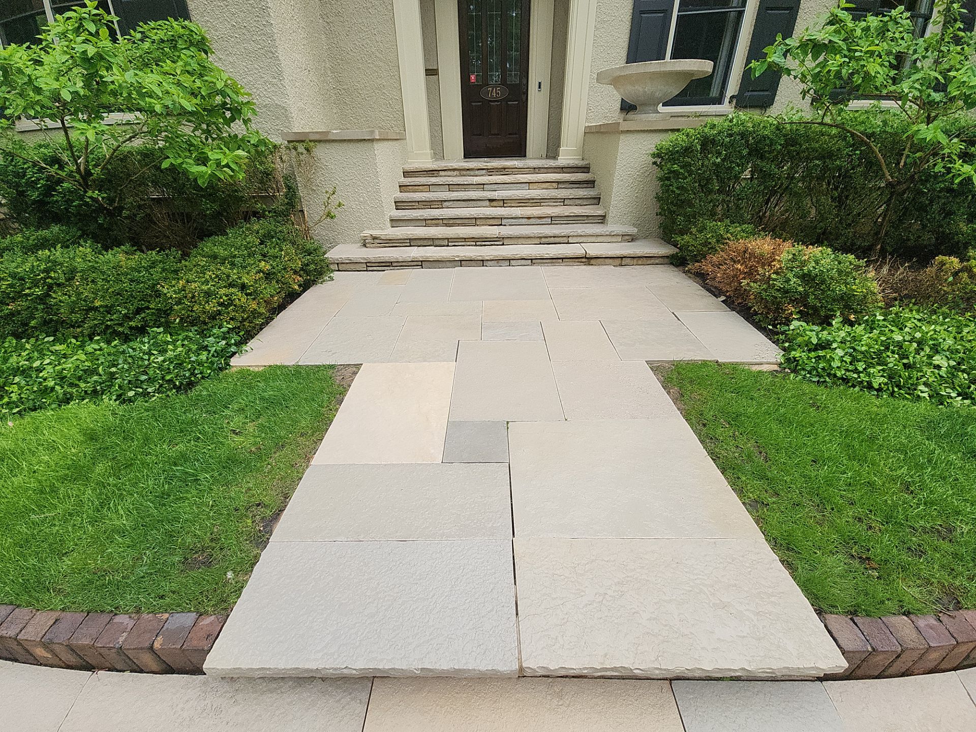 Natural Stone Surface Pressure Washing by Northern Power Washing LLC.