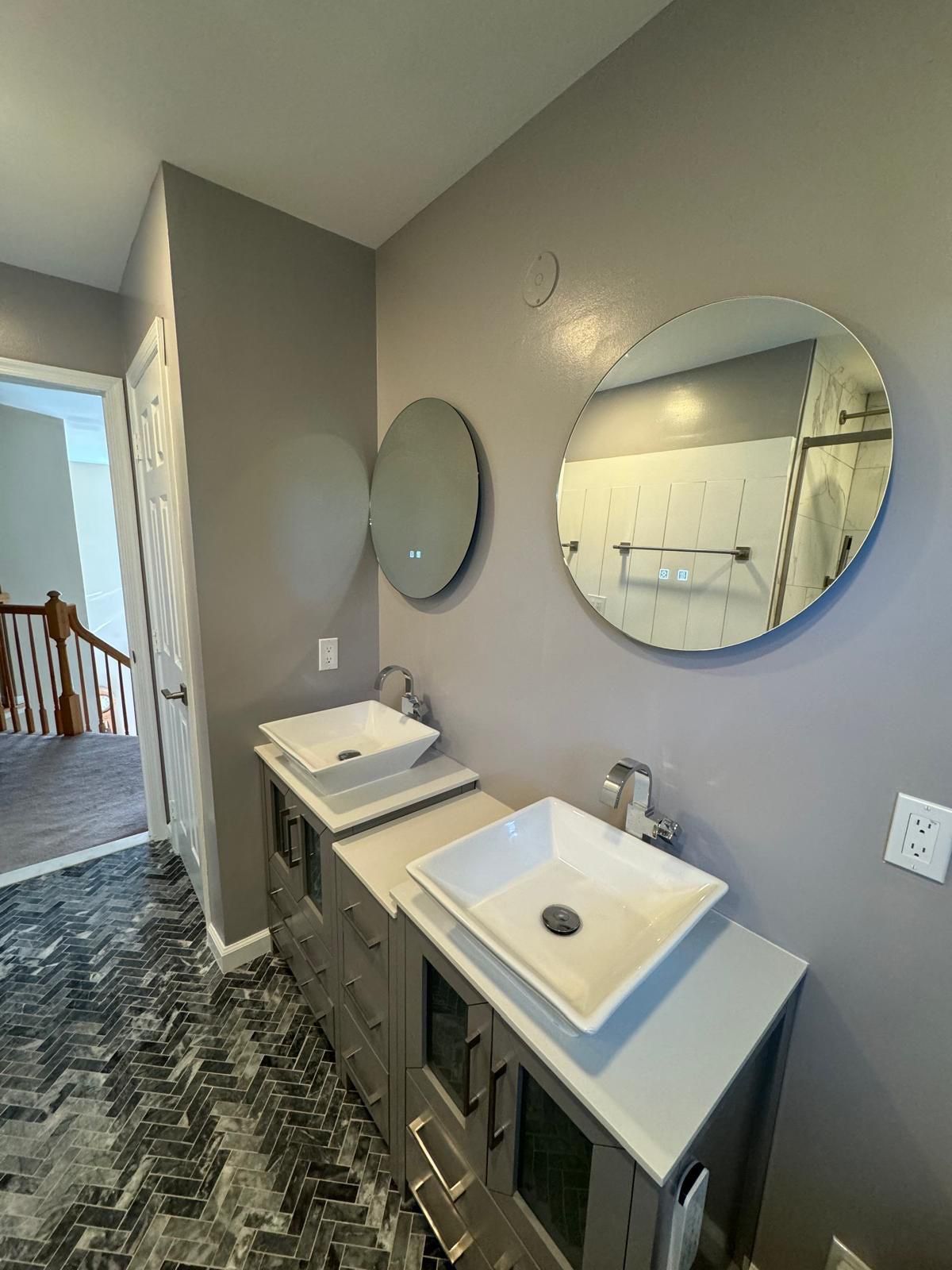 Bathroom Remodel using Tile by Home Concepts Construction