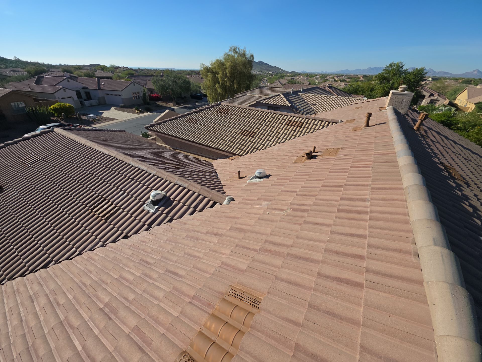 Gold Canyon Tile Reset  by Weather-Tite Roofing