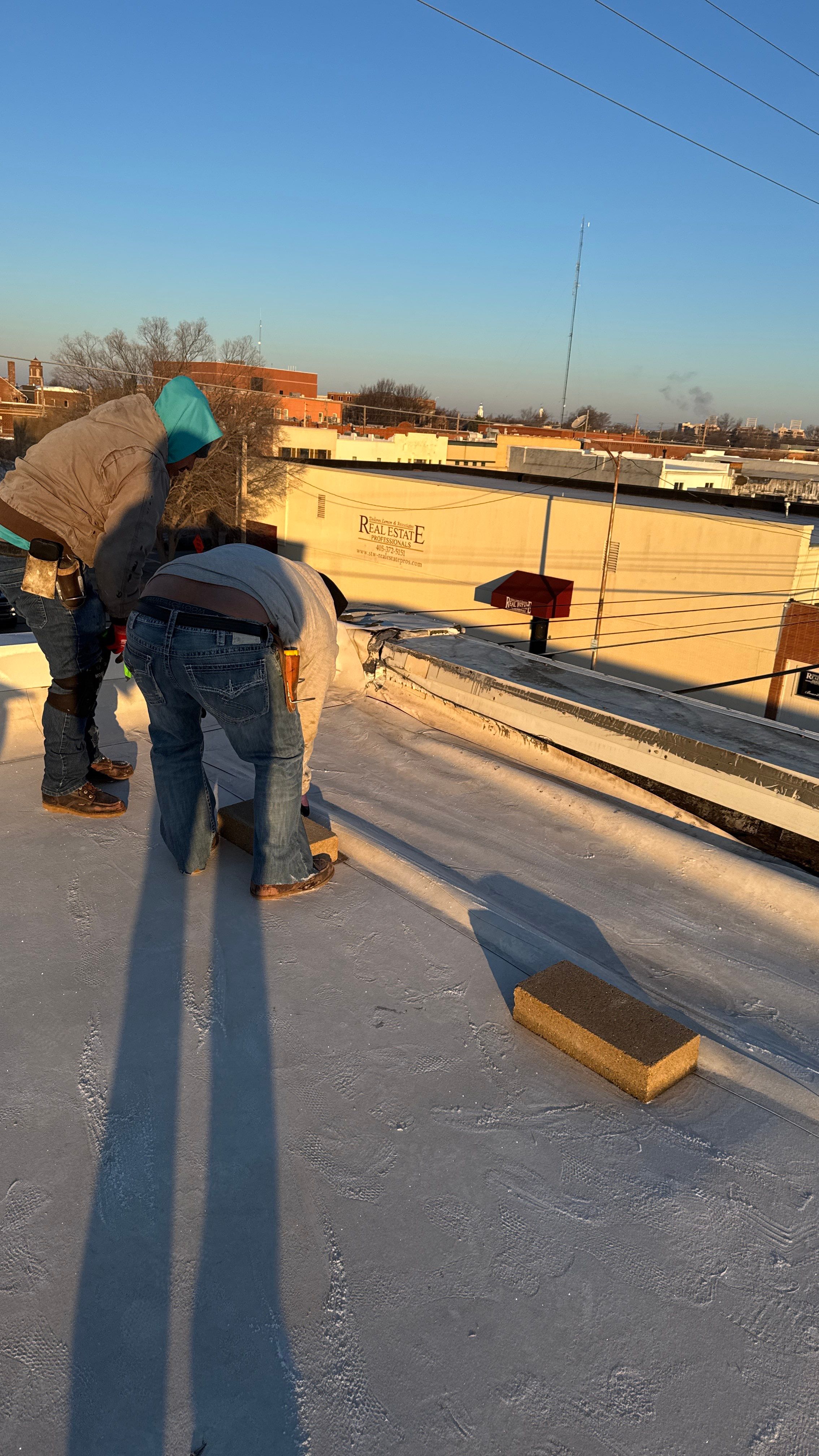TPO by Frontline Roofing and Construction