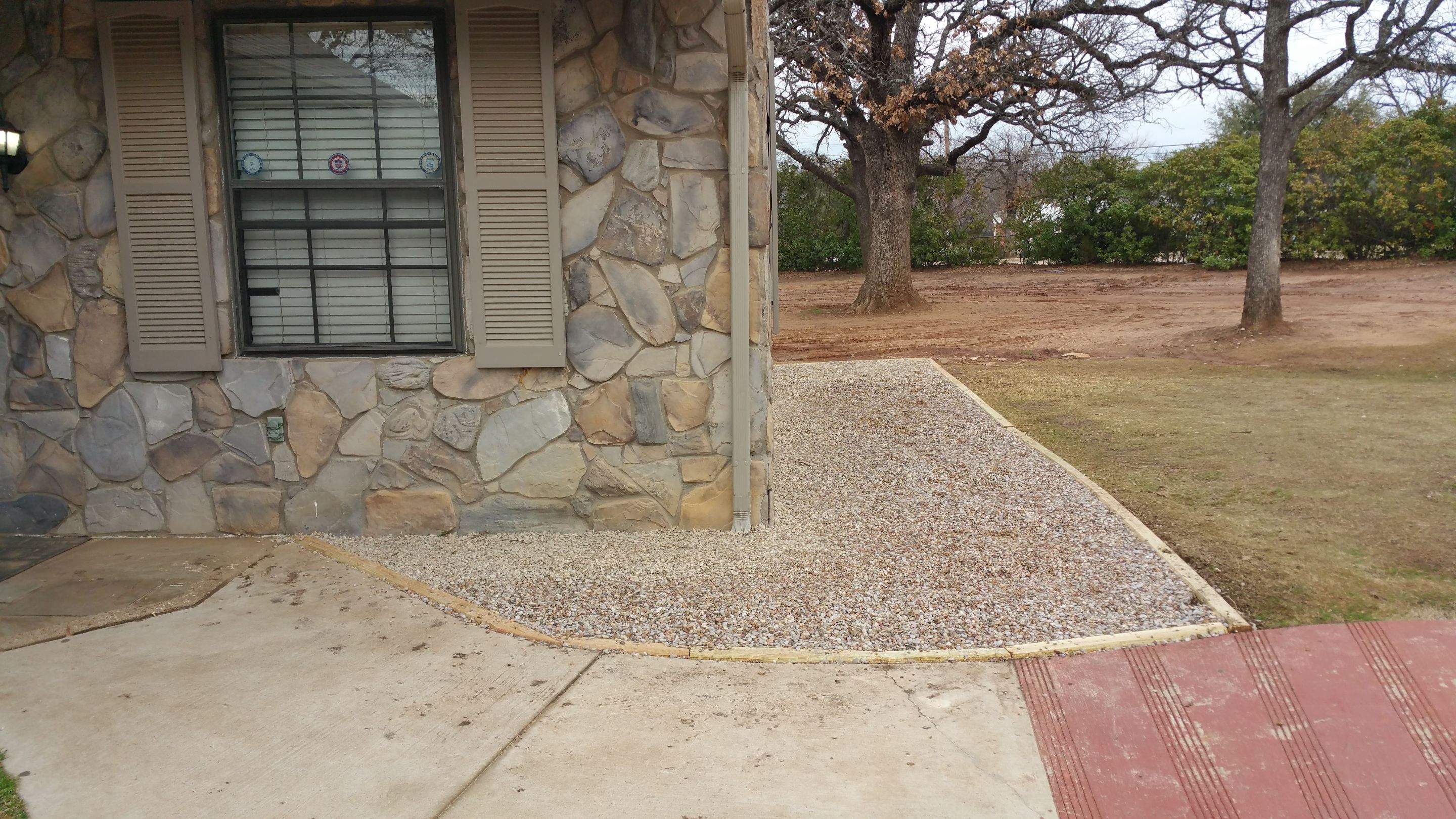Covered Walkway Patio for a Private School by First United Roofing & Construction