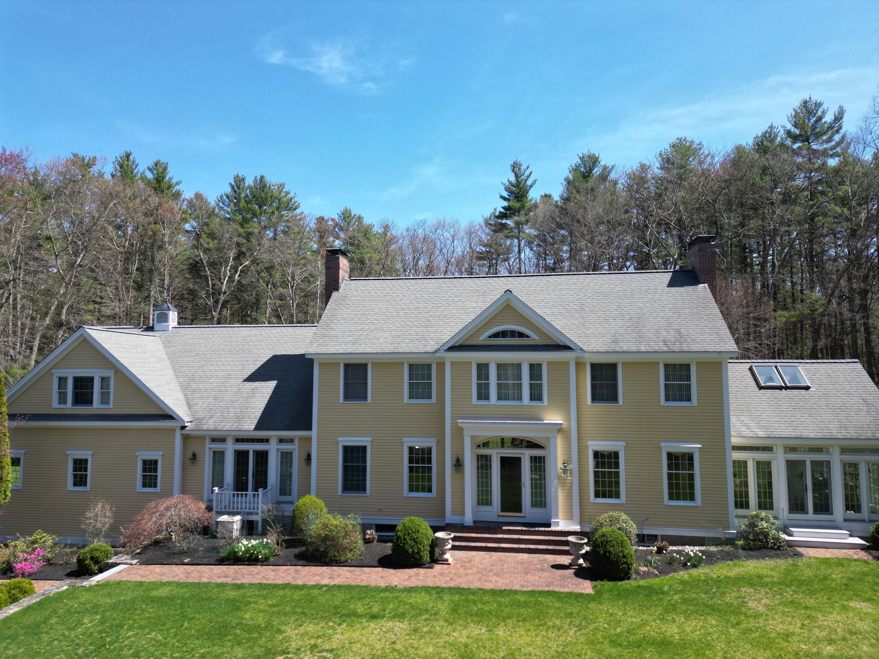 Roof Replacement with Owens Corning Shingles and Copper Flashing by Mighty Dog Roofing of Greater Middlesex County