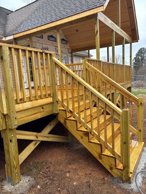 Wood Deck using Wood Sealant