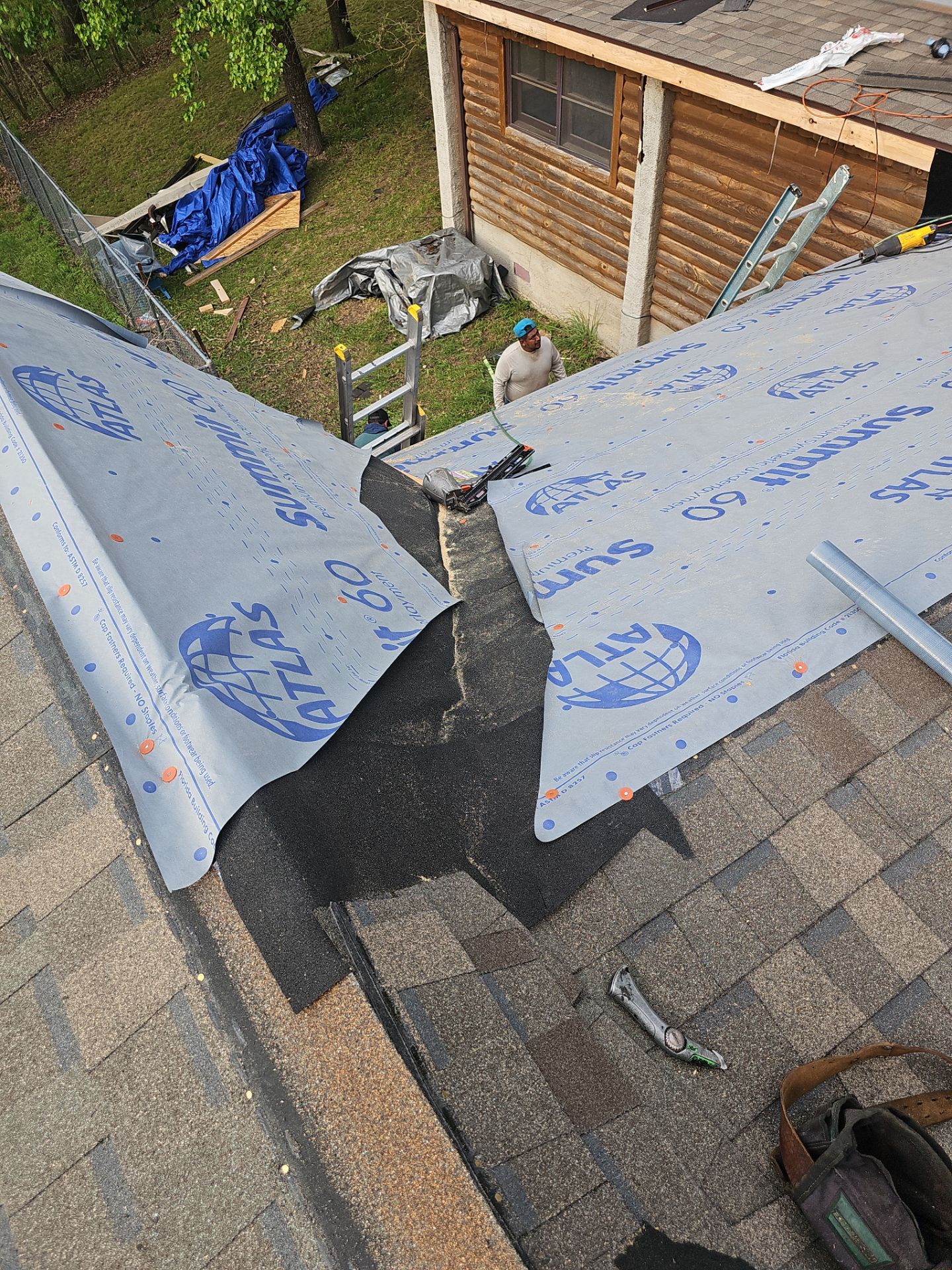 Residential Roof + Gutters & Downspouts Install  by Titan Commercial & Residential Roofing 