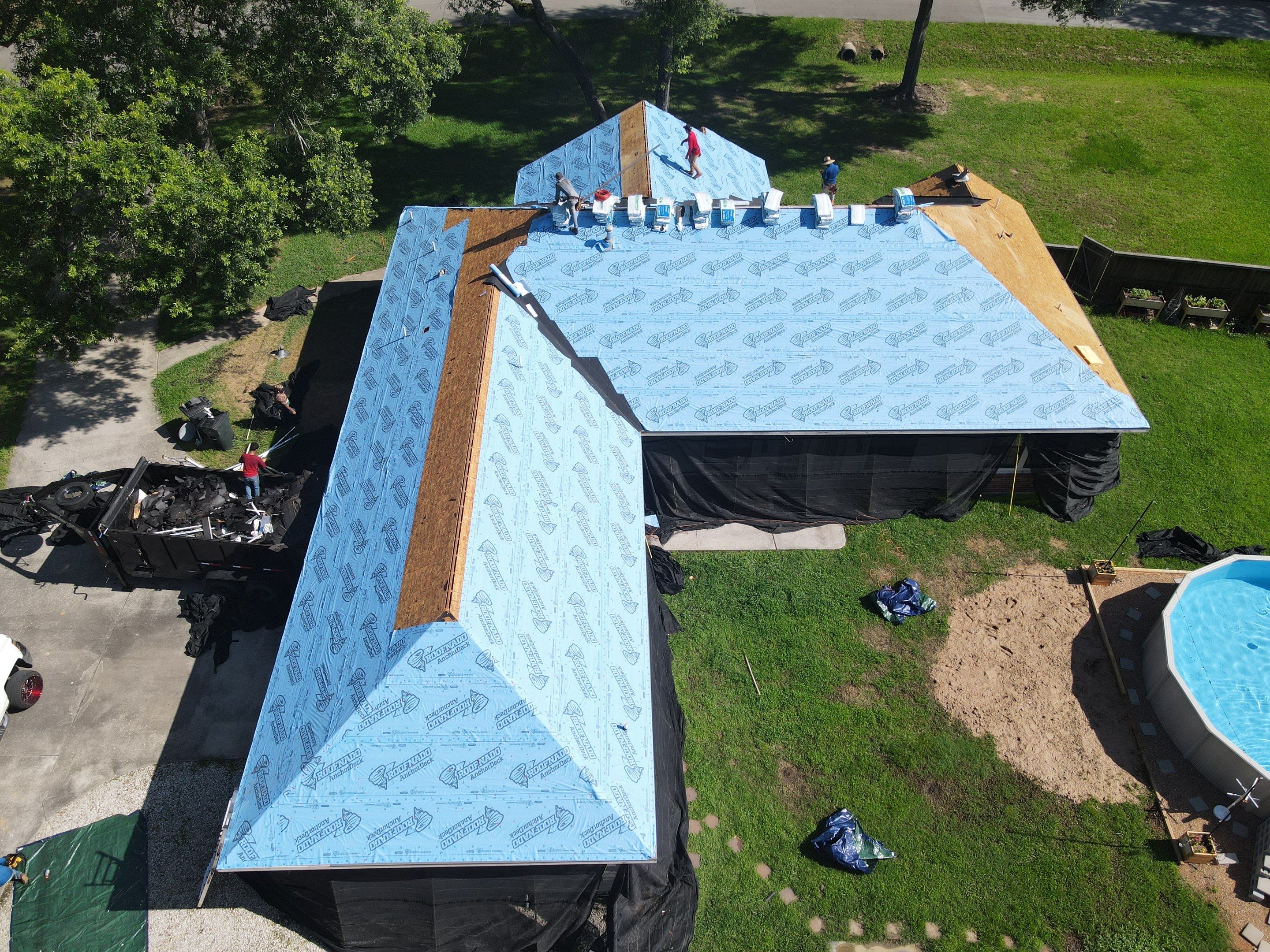 Residential Roofing Installation using Malarkey Vista Impact Resistant by Roof Concepts Construction
