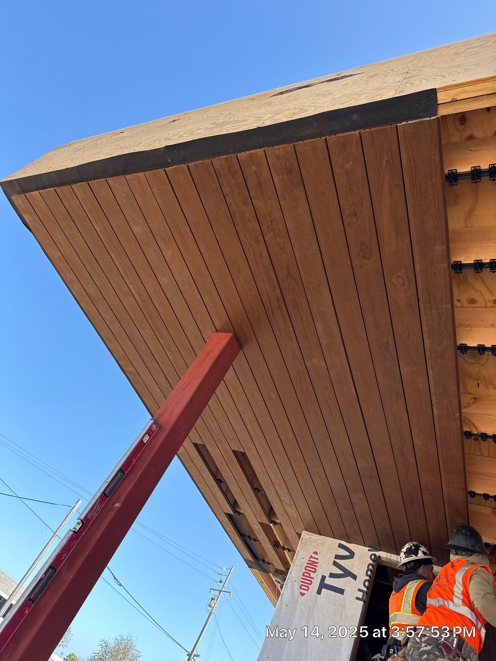 Kebony siding  by New Era Siding Inc 