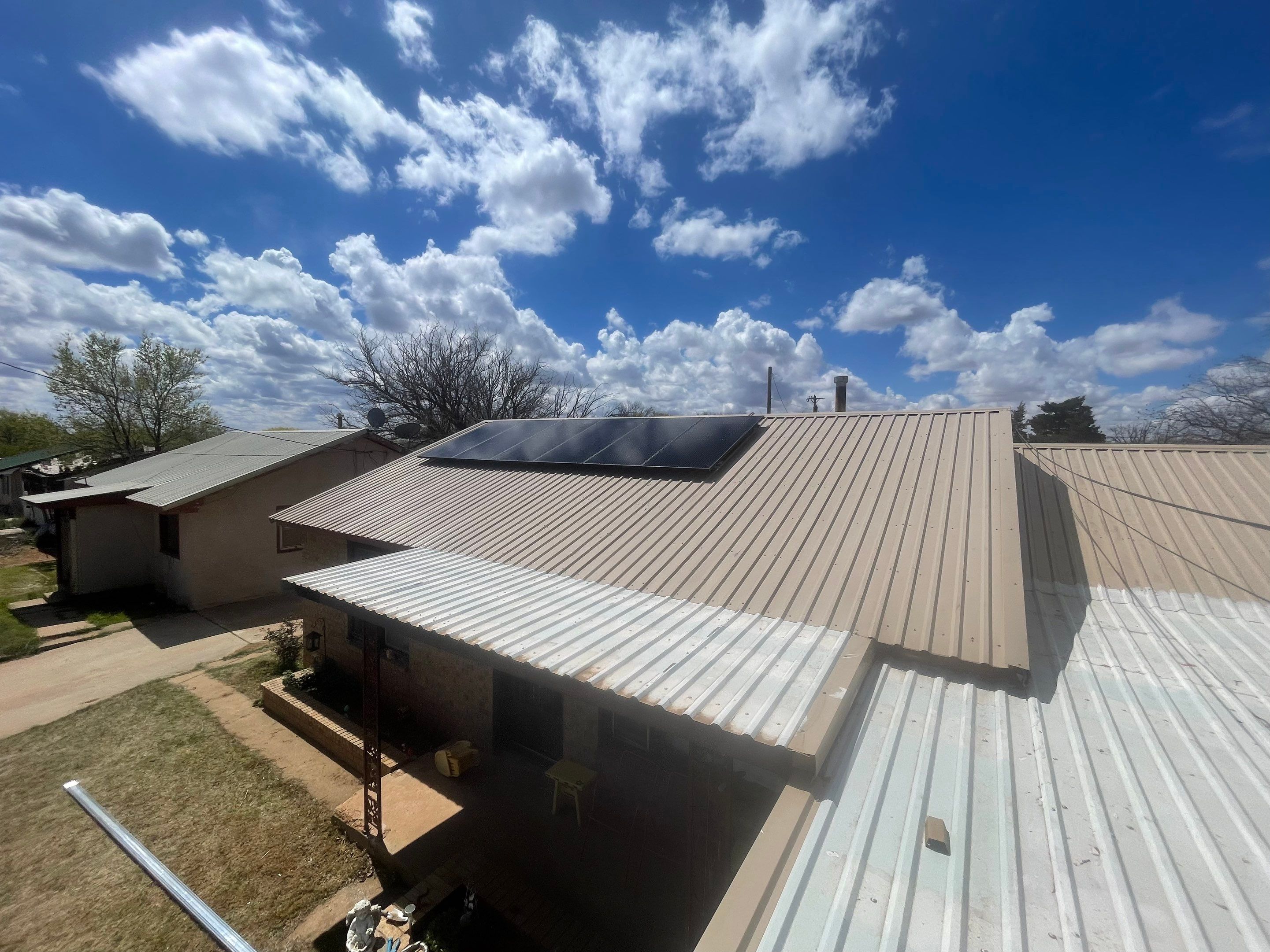 Project in Littlefield by Trojan Solar