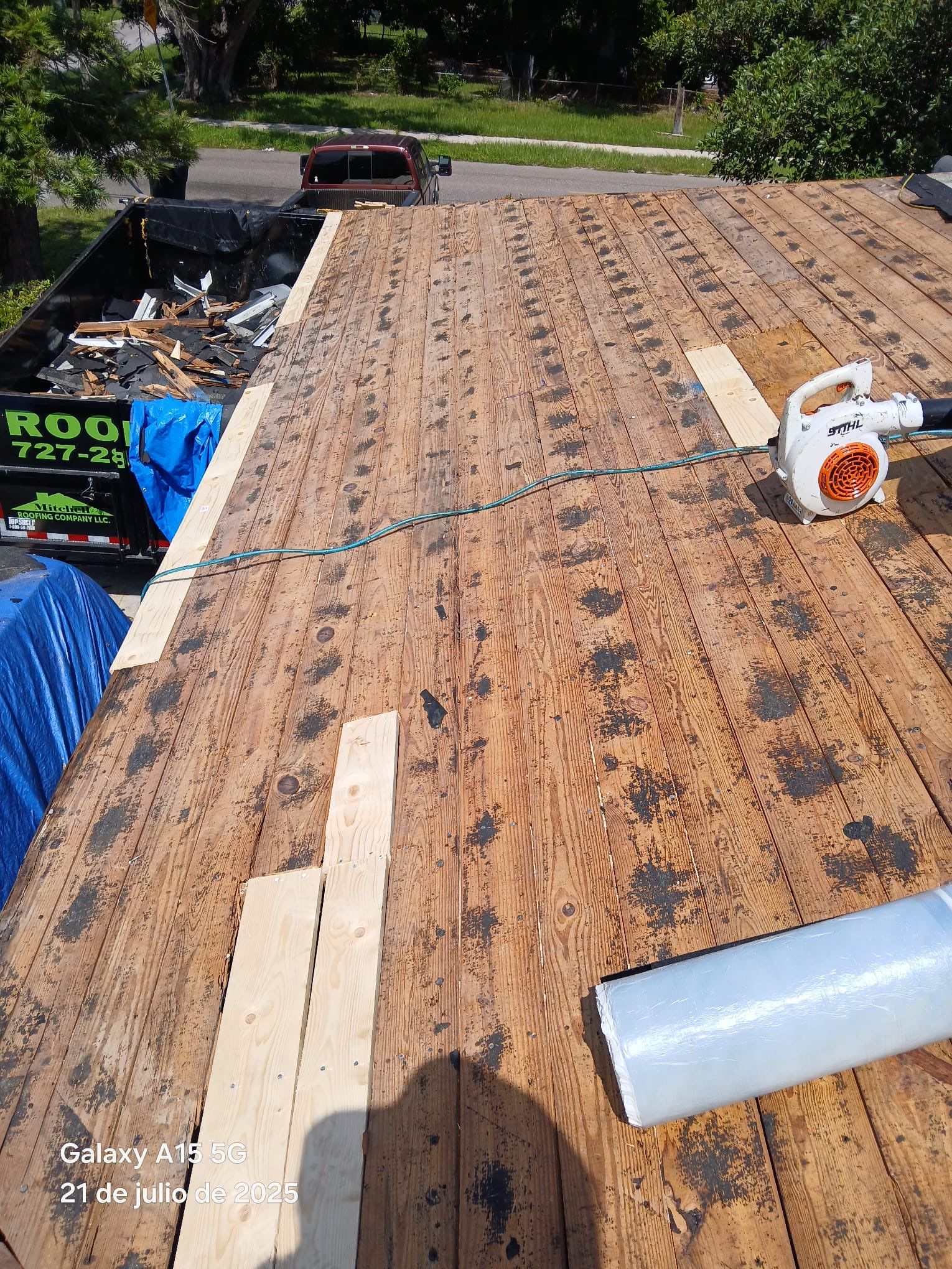Project in St. Petersburg 33711 by Mitchell Roofing Company LLC 
