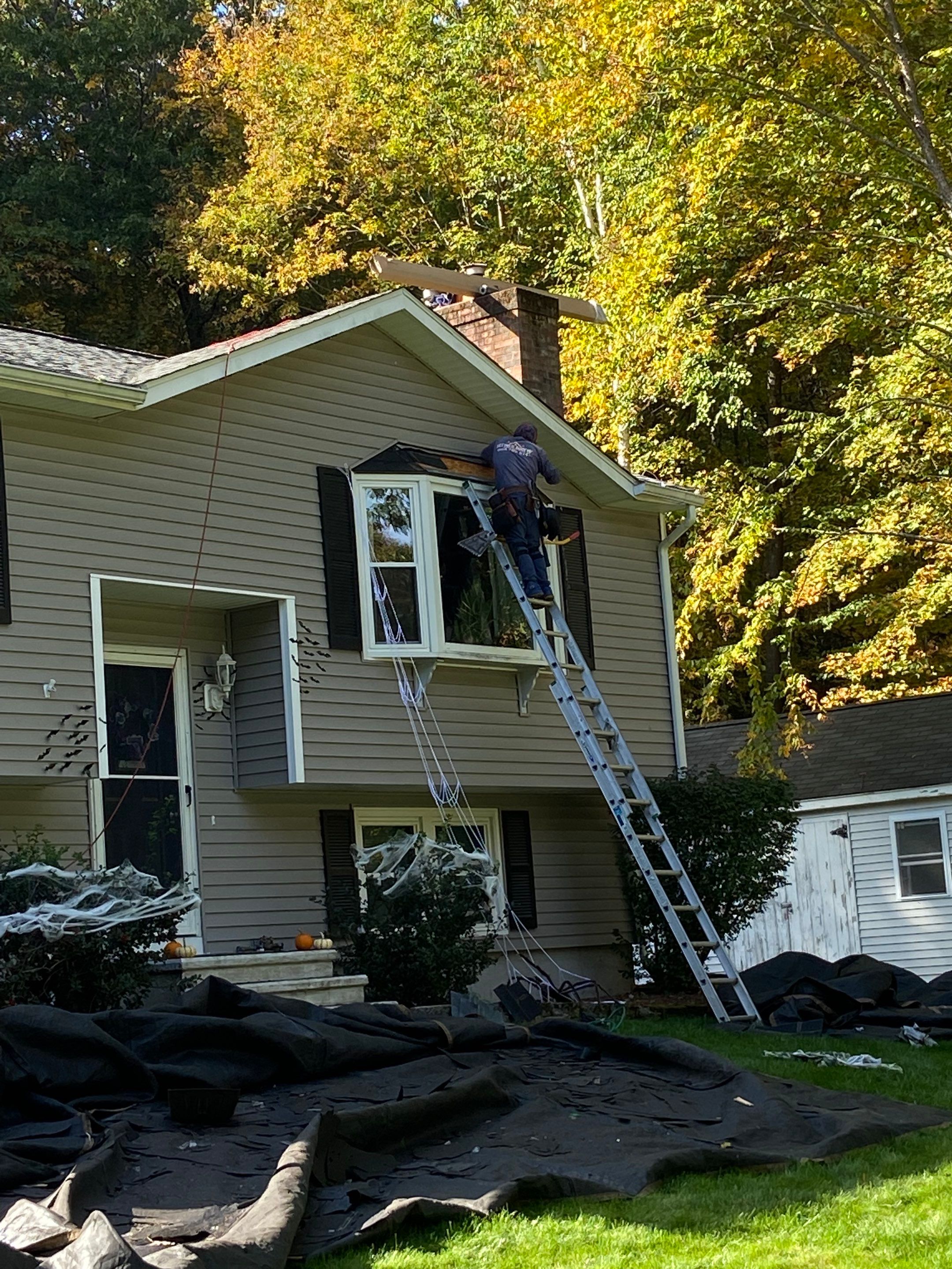 Residential Roofing Installation using GAF Timberline HDZ by Sensible Home Solutions