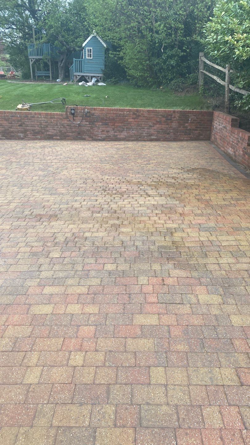 Exterior Clean - Drive - Patio - Paths using honda 21 ltr/min by Ges Exterior Cleaning ltd