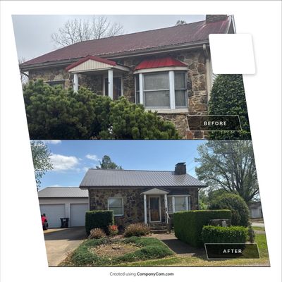 Metal roof replacement