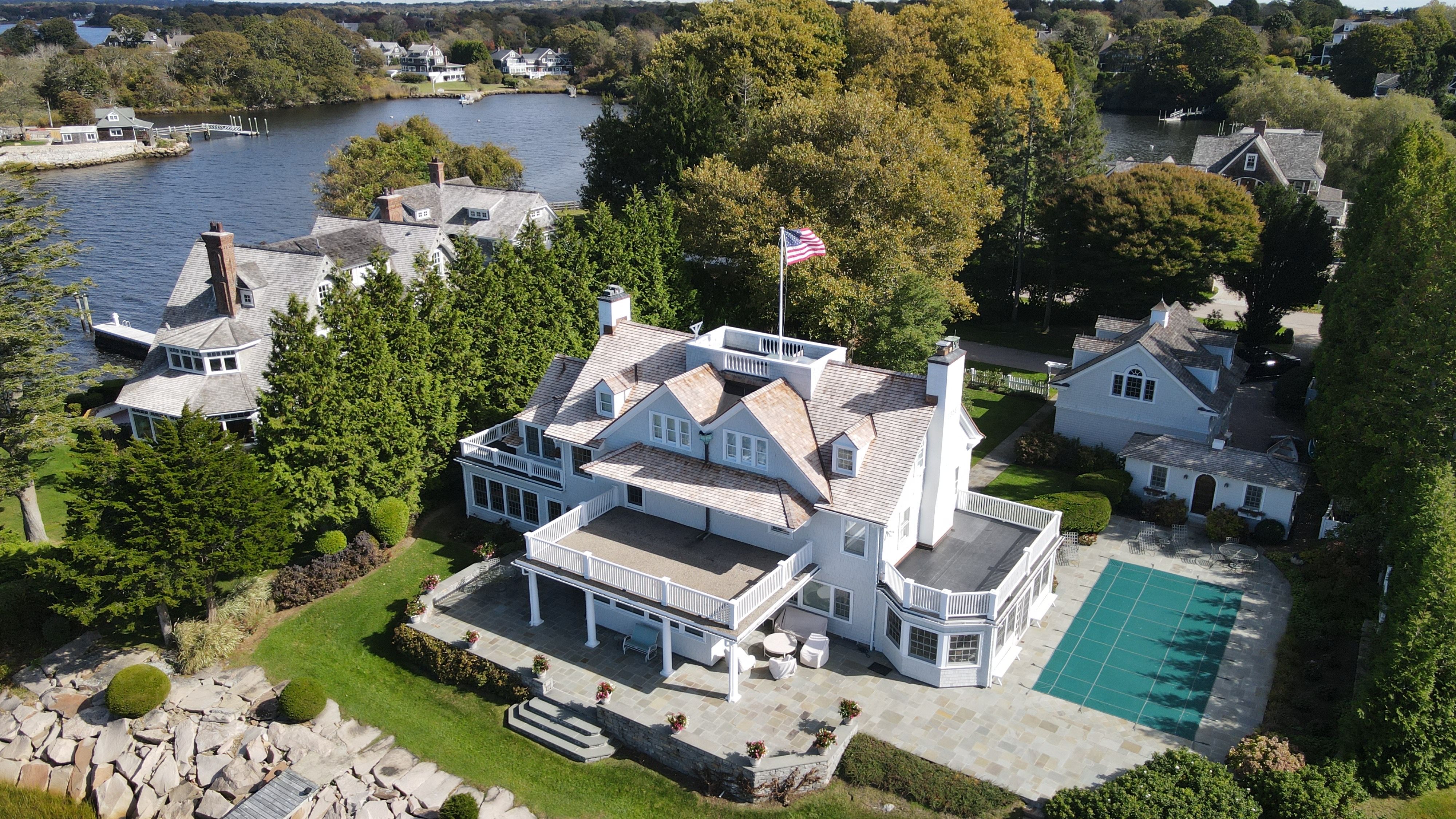 Watch Hill Private Residence - Red Cedar, Copper & Flat Roof by Rinaldi Brothers