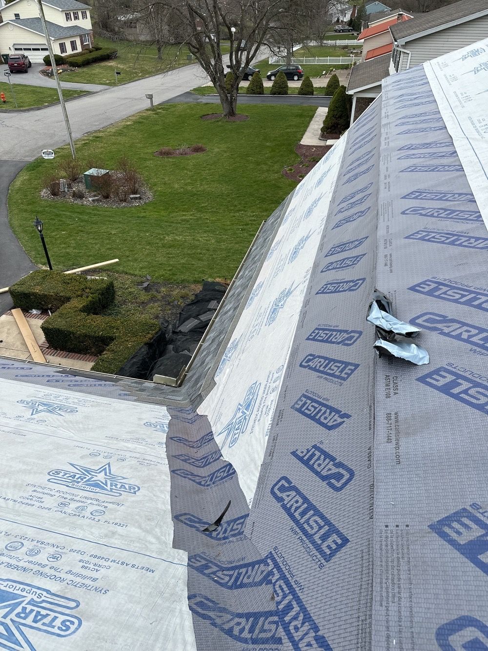 Reroof in Bellefonte, PA by Starway Roof Systems