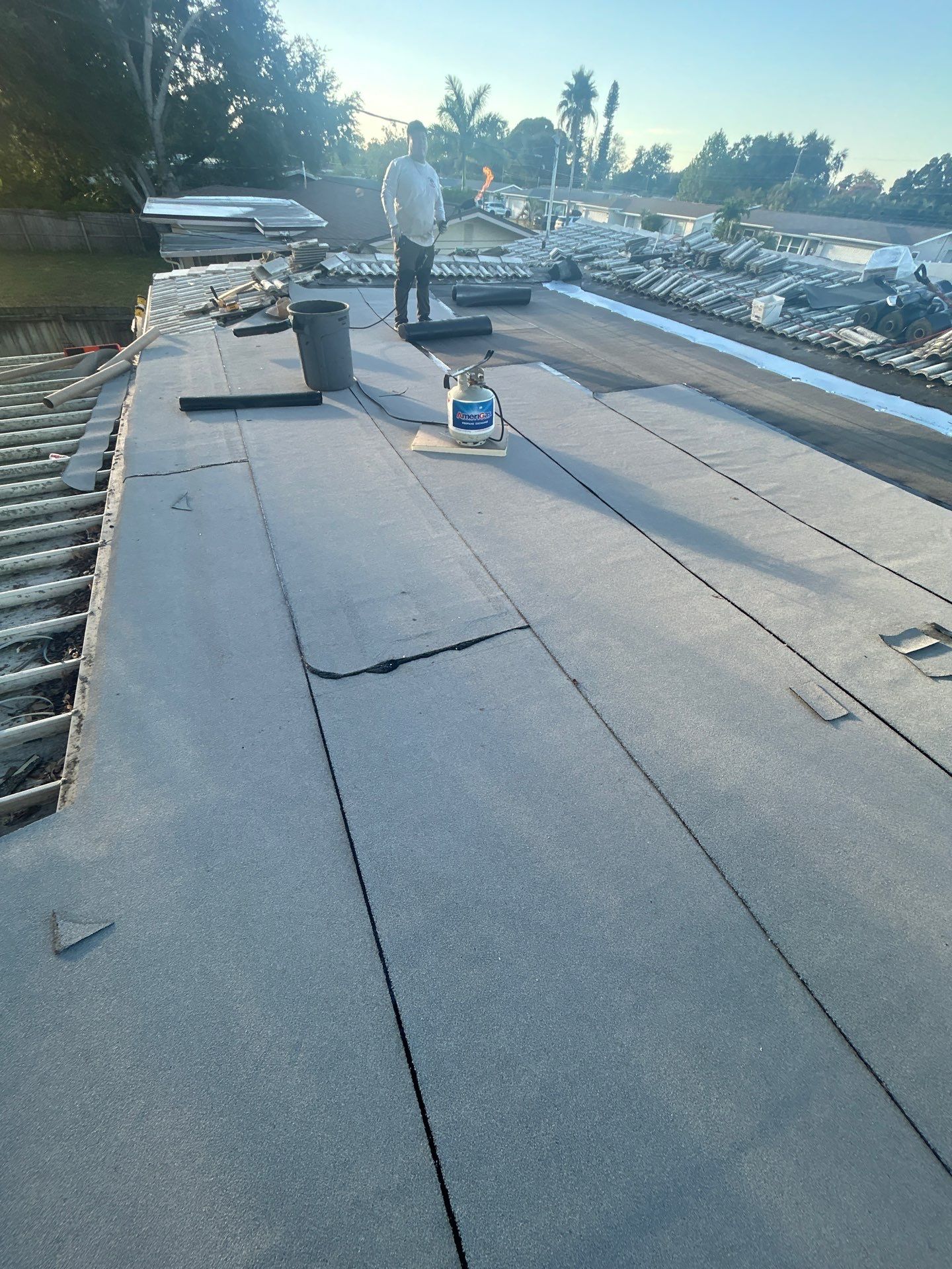 Project in St. Petersburg 33710 by Mitchell Roofing Company LLC