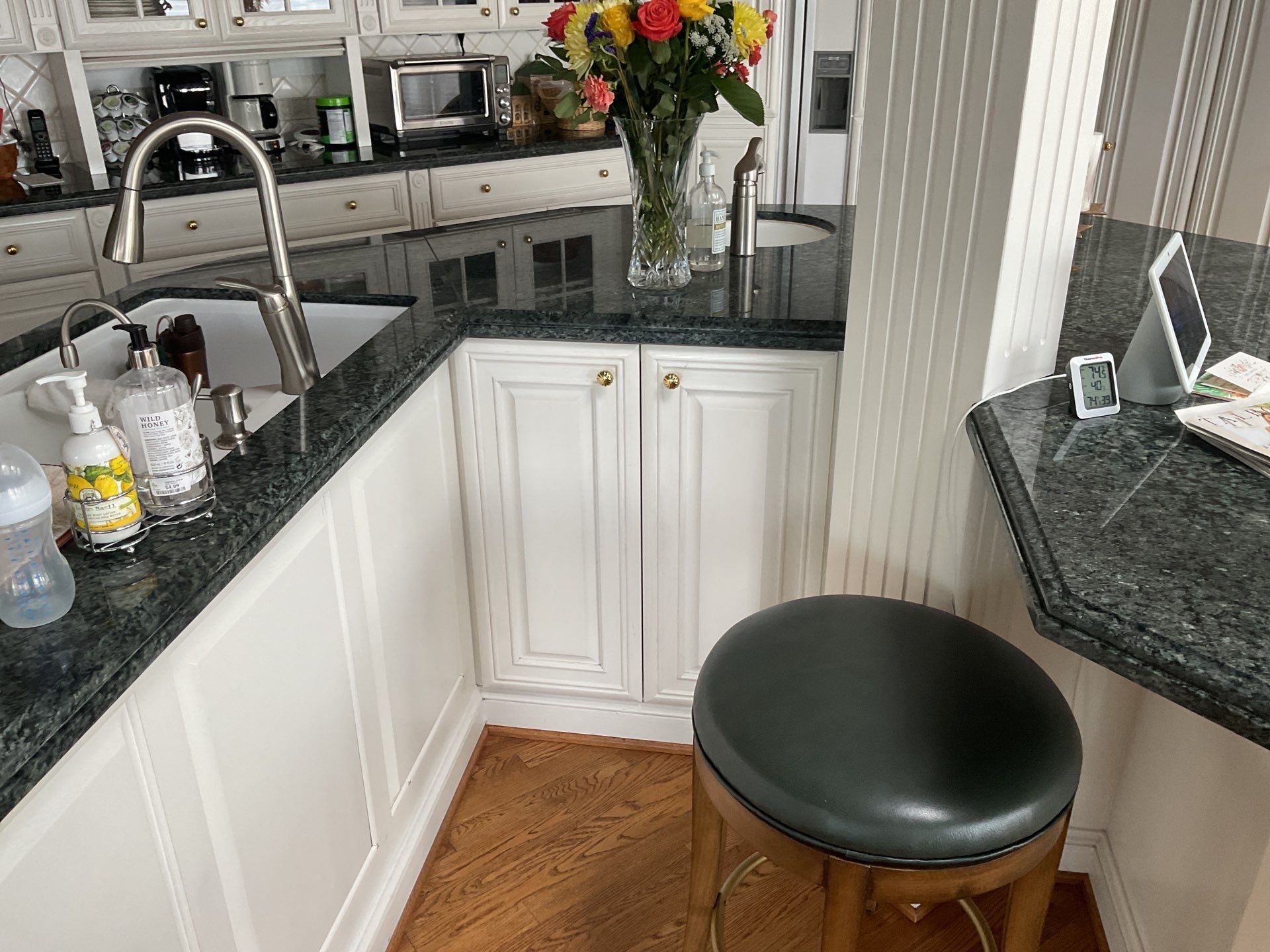 Grosse Ile Kitchen Cabinet Refinishing Update by Top Shelf Painter