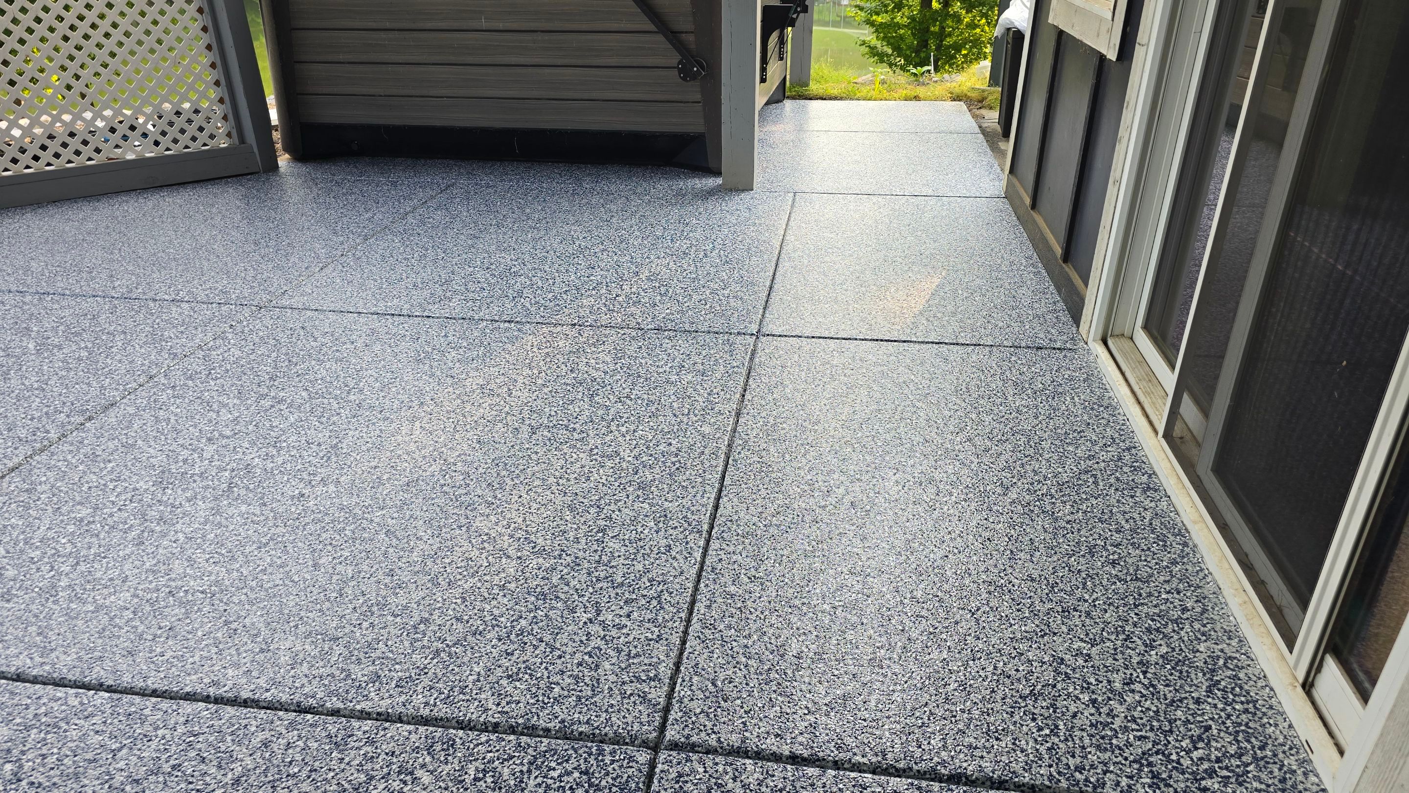 Two Porches Completed Using Beaver & Tidal Wave by Elite Floor Solutions