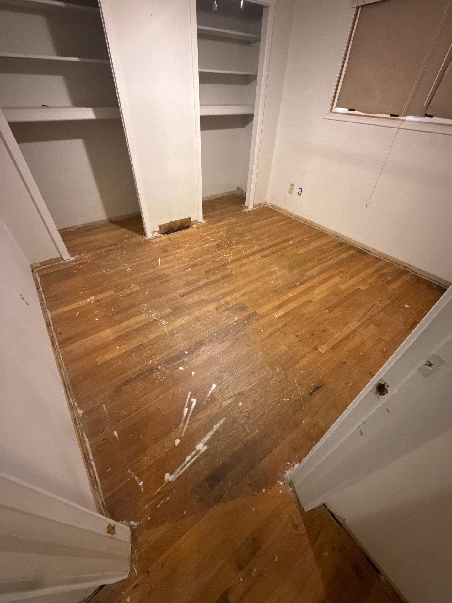Ypsilanti red oak restoration  by Ann Arbor Hardwoods 