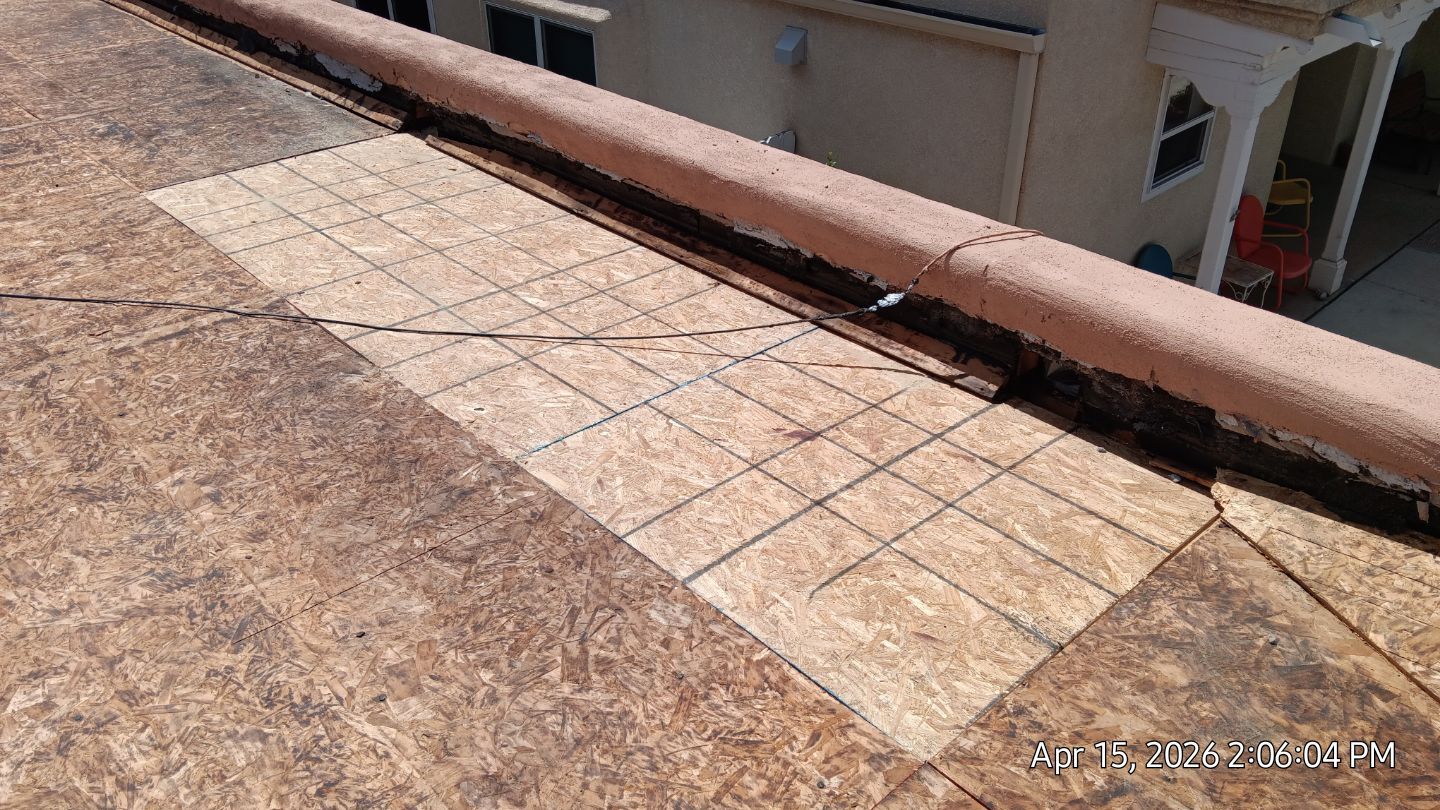 Residential TPO Flat Roof Replacement and Skylight Installation in Albuquerque by Doyle Roof Masters Inc