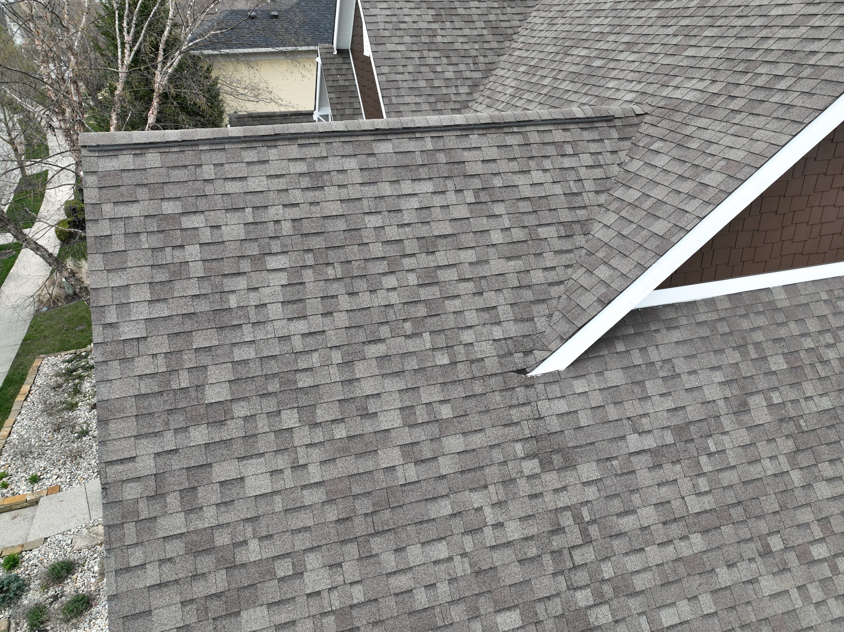 Roof Damage using Owens Corning Duration Storm by 317 Roofing & Restorations