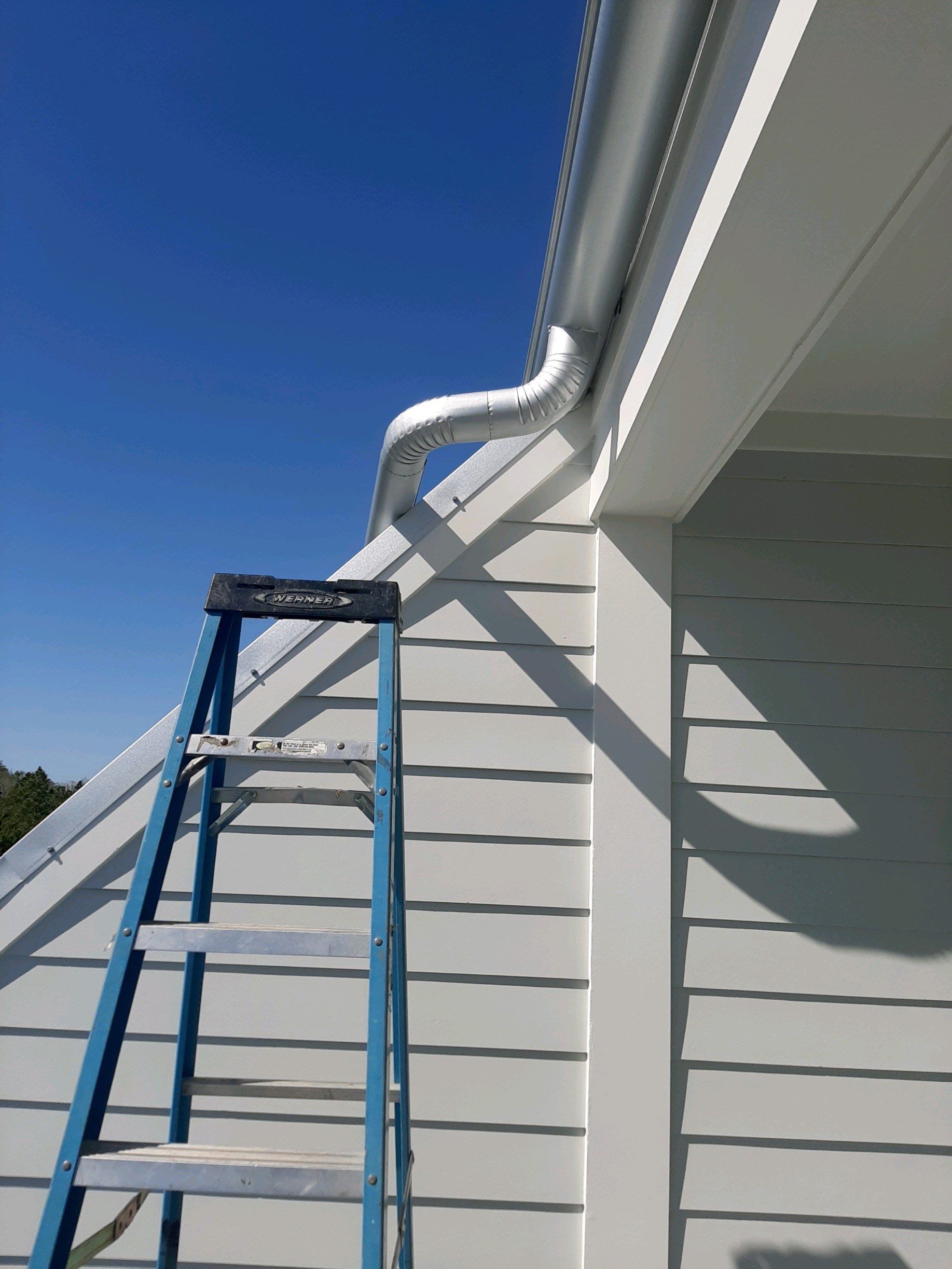 Seamless Gutter Installation Using Galvalume Half Round Gutters by Gutter Professors
