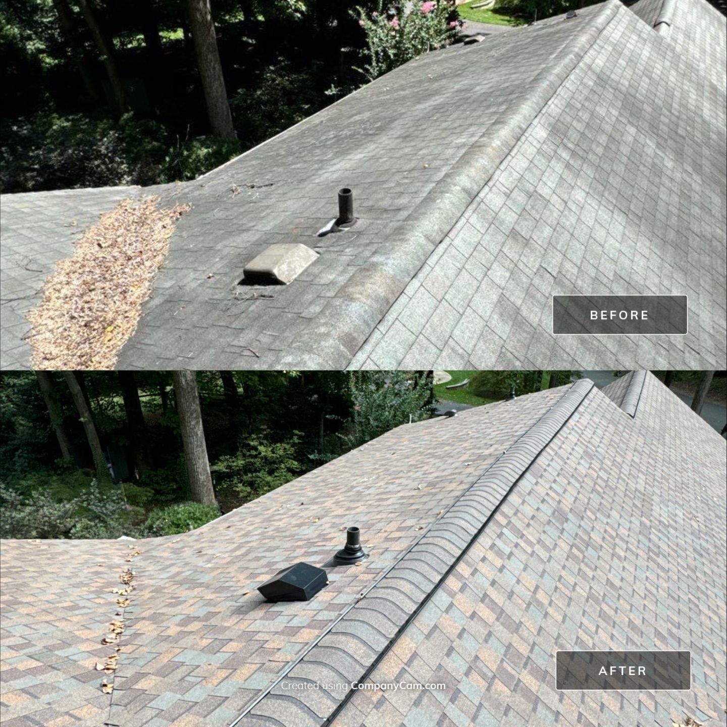 Fairfax Station: Residential Roof Replacement with CertainTeed Landmark Pro Designer Shingles in Max Def Heather Blend by RM Banning, Inc.