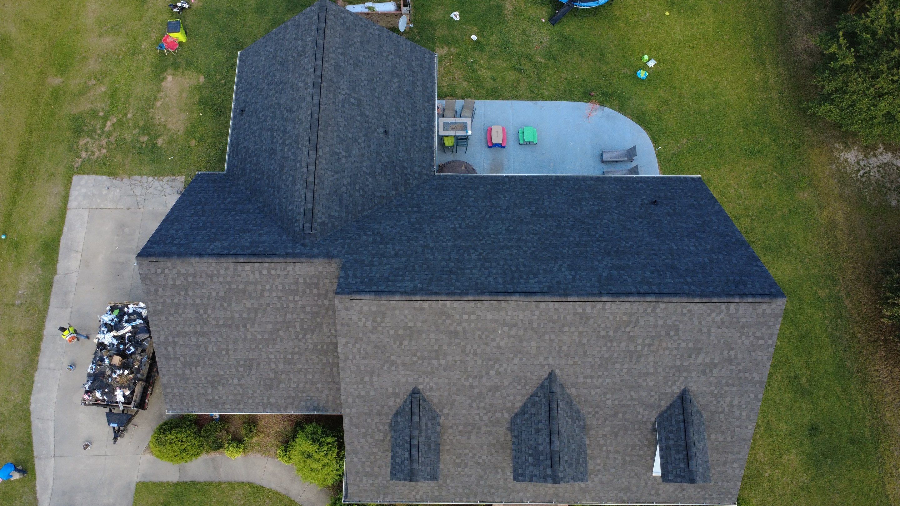 IKO Dynasty Granite Black by Alpha Sky Roofing