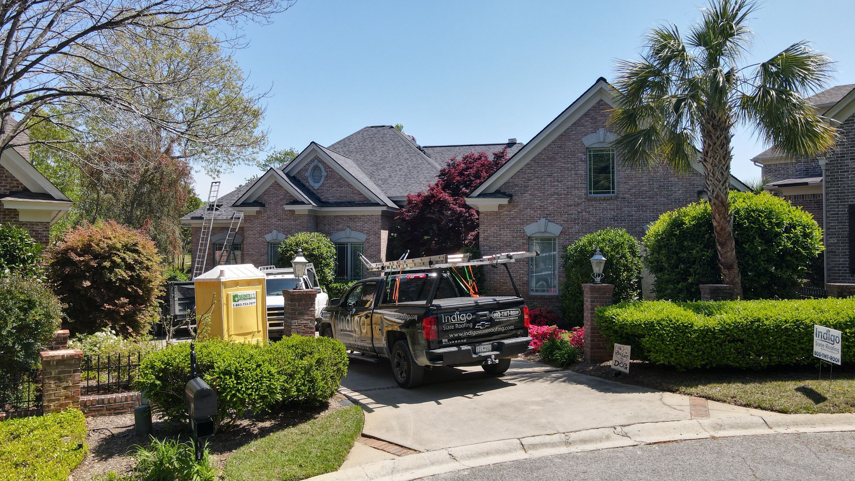Residential Roofing Installation using Owens Corning Duration Midnight Plum by Indigo State Roofing