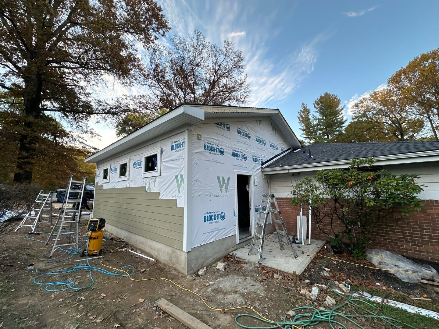 Garage Addition Project in MD by Bec Construction Llc