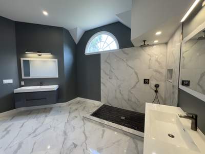 Master bathroom full remodel