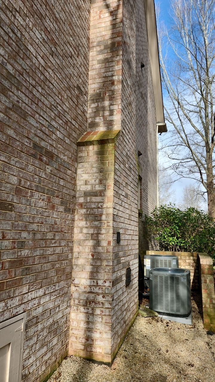 House Wash using cleaner by Power Wash Masters LLC