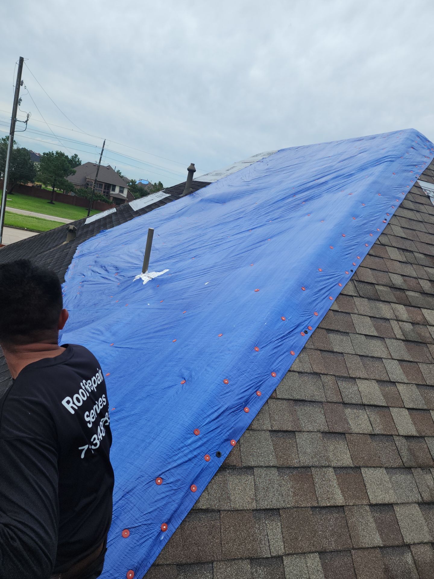Residential Roofing Installation using Owen's Corning Duration (Lifetime) Shingles by Roof Repair Company