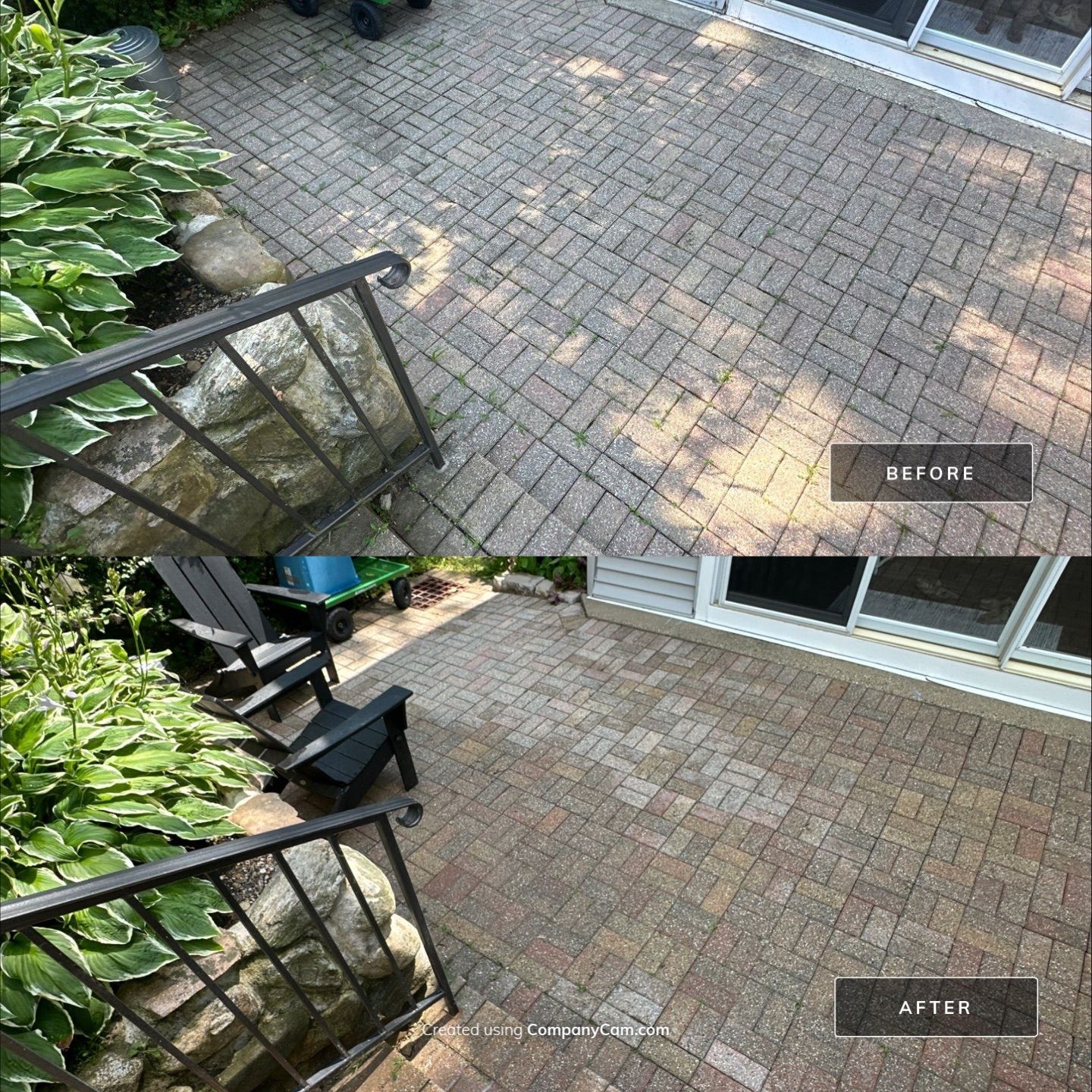 Project in Williams Bay by Simmons Power & Soft Washing