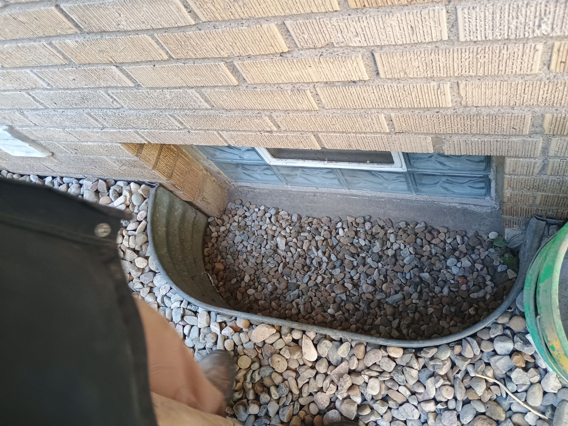 A French Drain for Jeniffer by Waterproofing Northeast