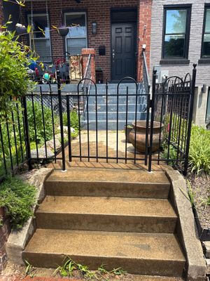 Custom Iron Gate To Match – Residential Security – Washington, D